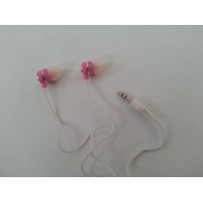 Sluchátka - špunty - růžová Bush